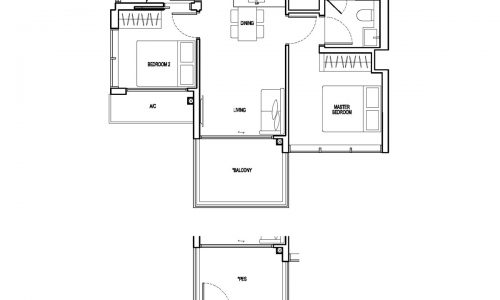 View-at-Kismis-Floor-Plan-2BR+Guest-C2