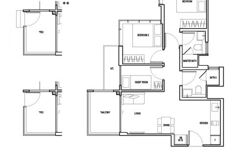 View-at-Kismis-Floor-Plan-2BR+Guest-C7