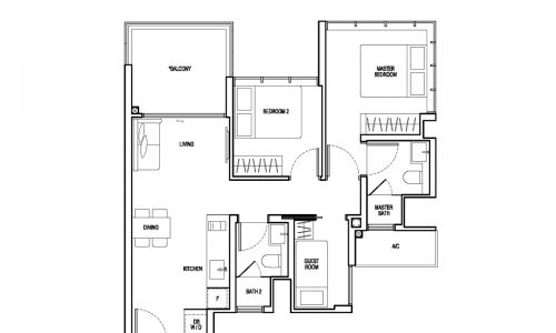 View-at-Kismis-Floor-Plan-2BR+Guest-C9-G