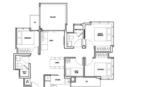 View-at-Kismis-Floor-Plan-3BR+Guest-E2-G